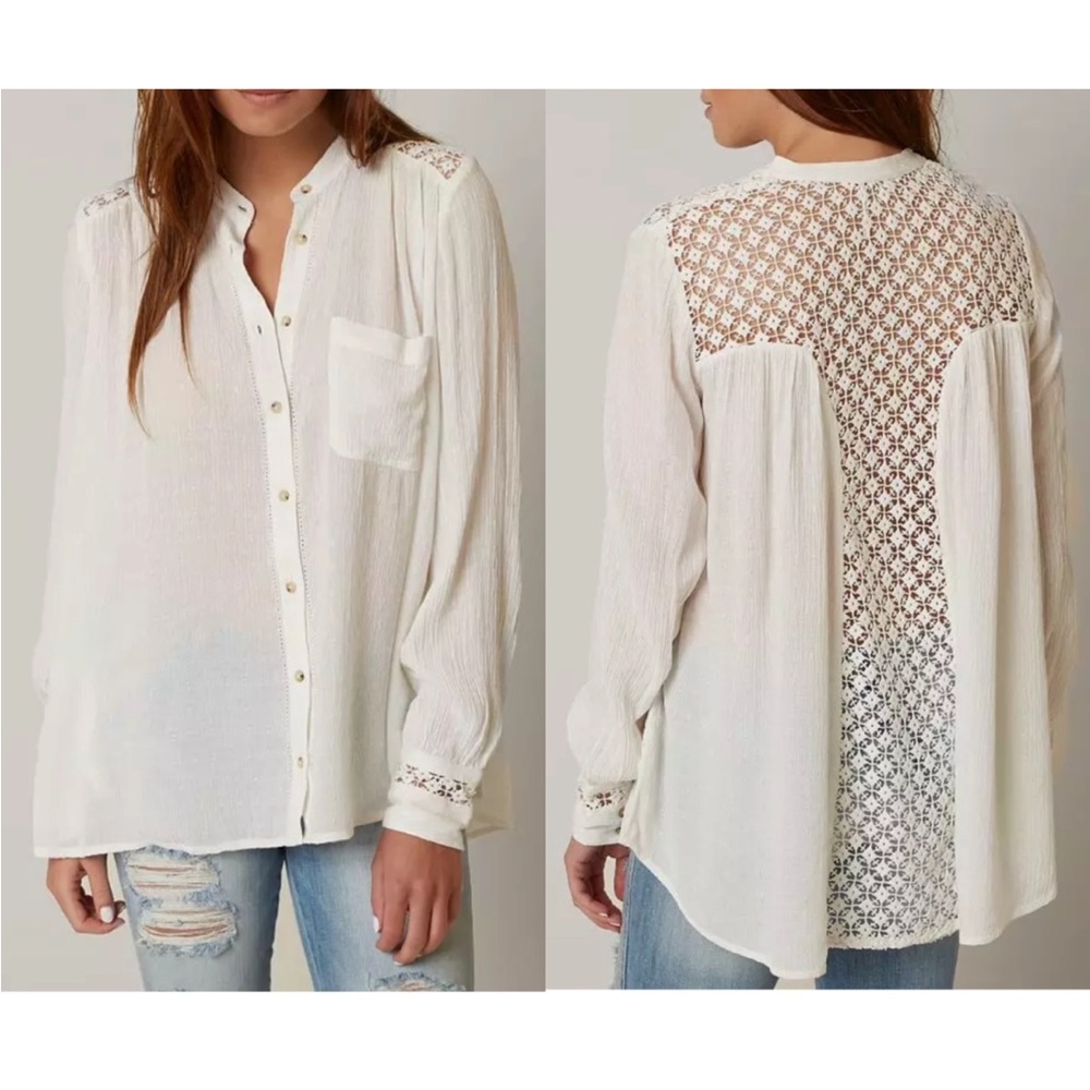 Free People Lace Women's Top